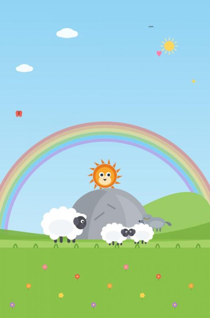 Het dappere kleine schaap Het dappere kleine schaap