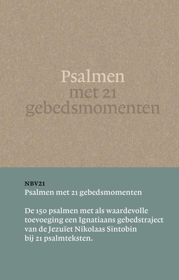 Psalmen met 21 gebedsmomenten