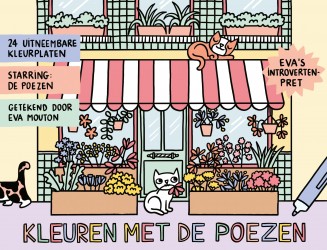 Eva's introvertenpret: Kleuren met de poezen
