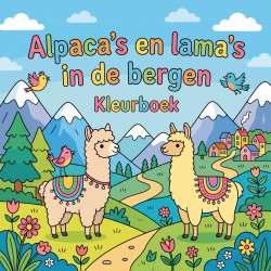 Alpaca's en lama's in de bergen