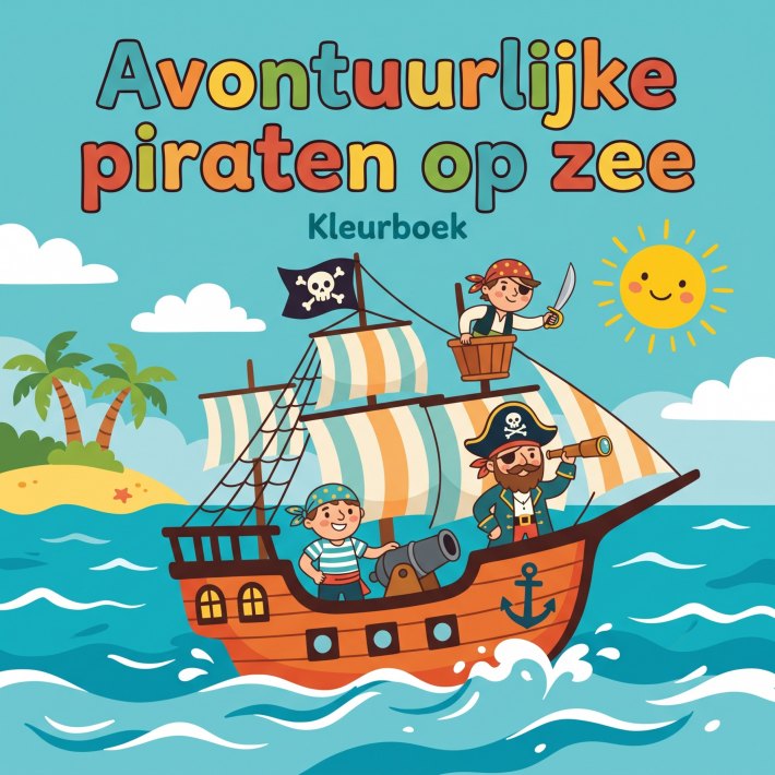 Avontuurlijke piraten op zee