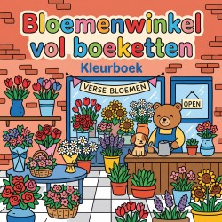Bloemenwinkel vol boeketten