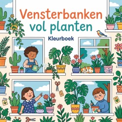 Vensterbanken vol planten