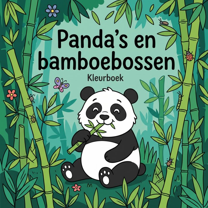 Panda's en bamboebossen