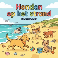 Honden op het strand
