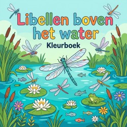 Libellen boven het water