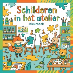 Schilderen in het atelier
