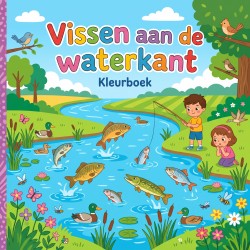 Vissen aan de waterkant
