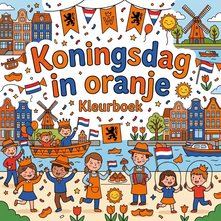 Koningsdag in oranje