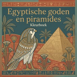 Egyptische goden en piramides