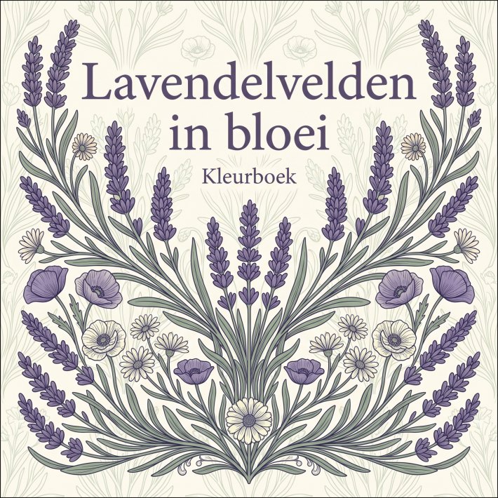 Lavendelvelden in bloei