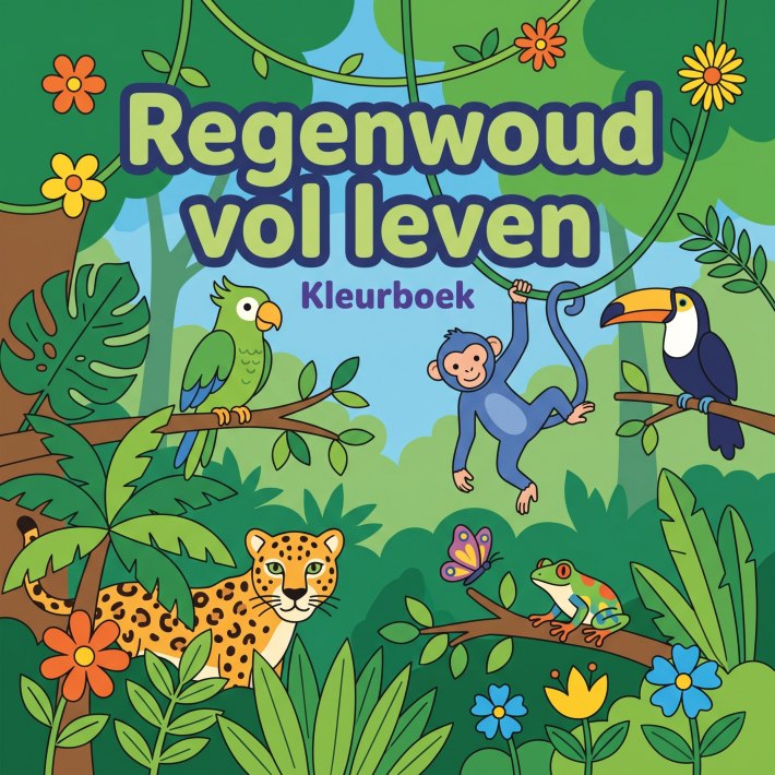 Regenwoud vol leven