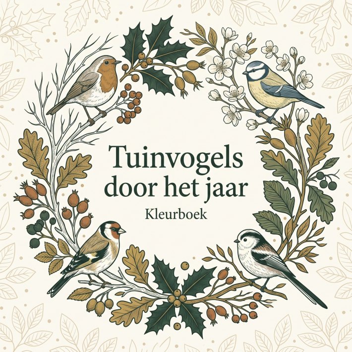 Tuinvogels door het jaar
