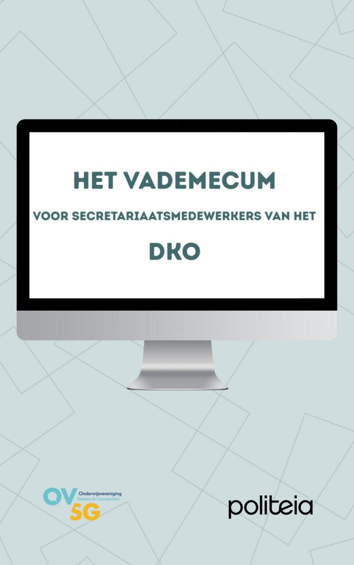 Vademecum voor secretariaatsmedewerkers van het DKO