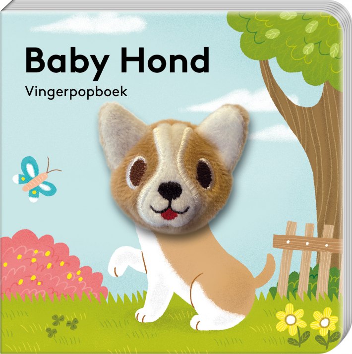 Vingerpopboekje - Baby hond Vingerpopboekje - Baby hond
