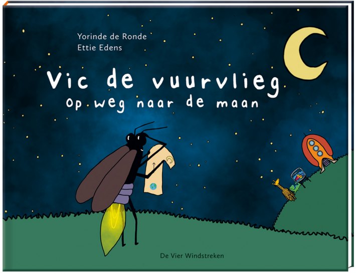 Vic de Vuurvlieg op weg naar de maan