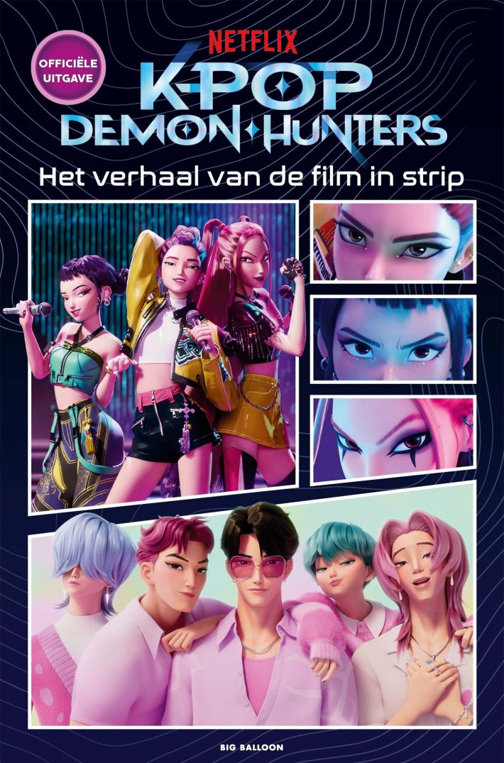 Het verhaal van de film in strip