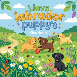 Lieve labrador puppy's