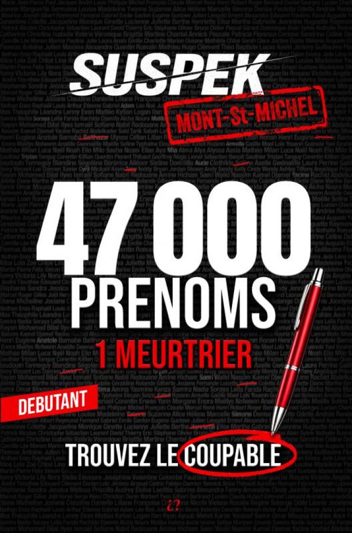 SUSPEK - Meurtre à Mont Saint Michel
