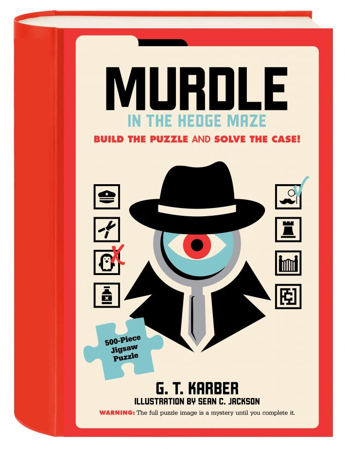 Murdle in the Hedge Maze 500-Piece Jigsaw Puzzle Murdle in the Hedge Maze 500-Piece Jigsaw Puzzle