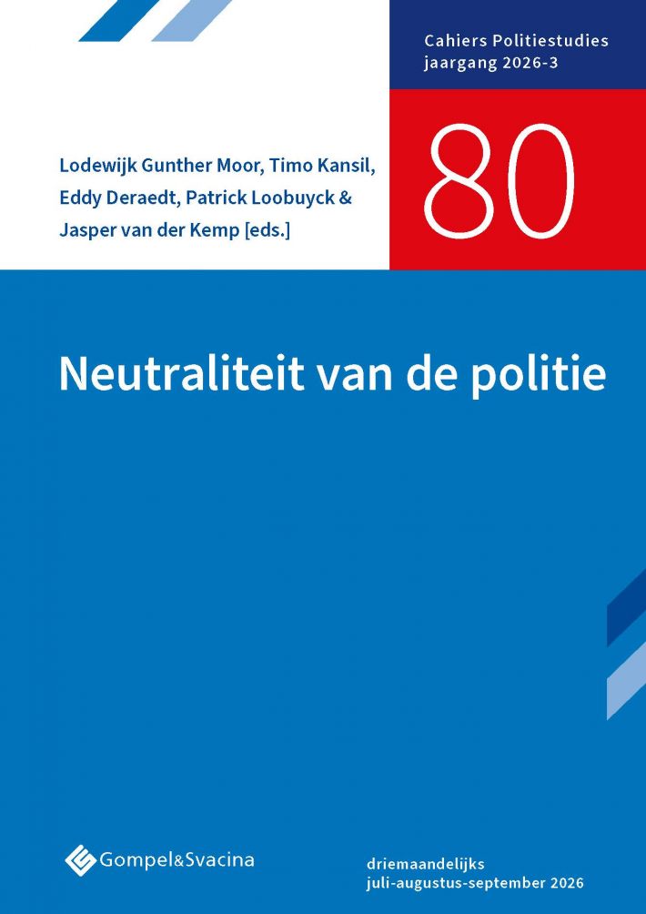 Neutraliteit van de politie