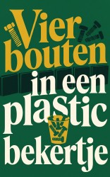 Vier bouten in een plastic bekertje