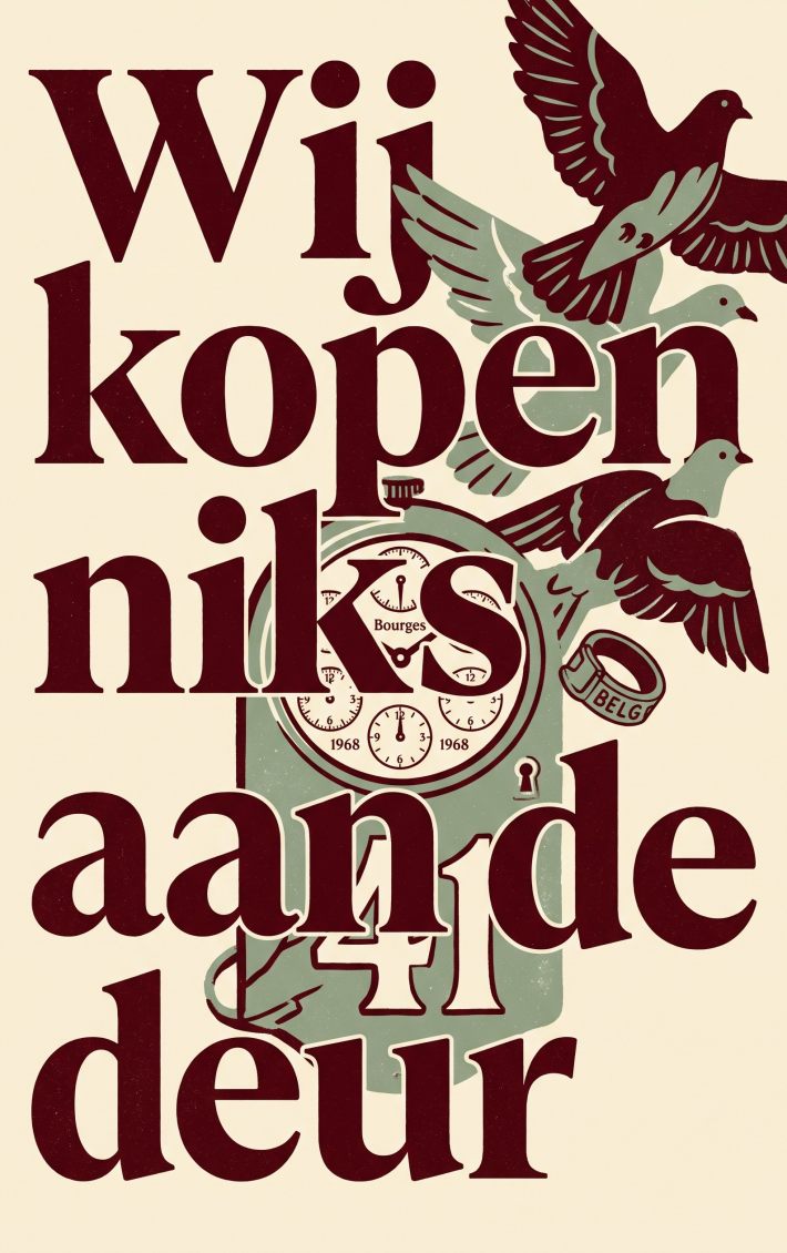 Wij kopen niks aan de deur