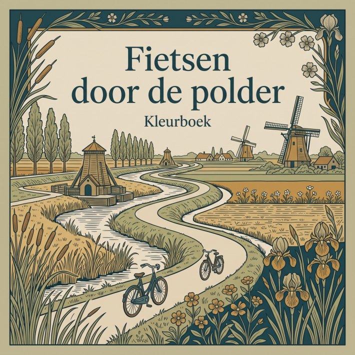 Fietsen door de polder