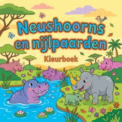 Neushoorns en nijlpaarden