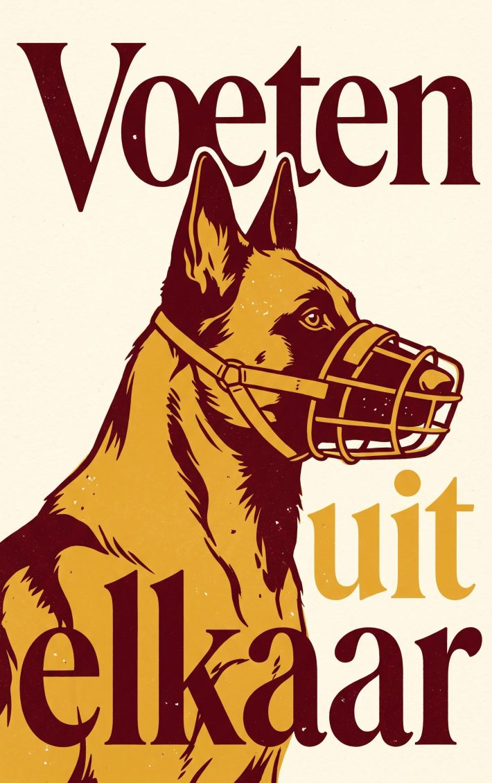 Voeten uit elkaar