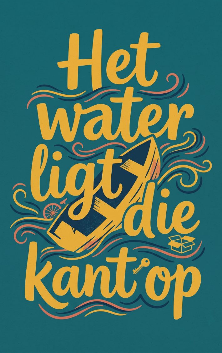 Het water ligt die kant op