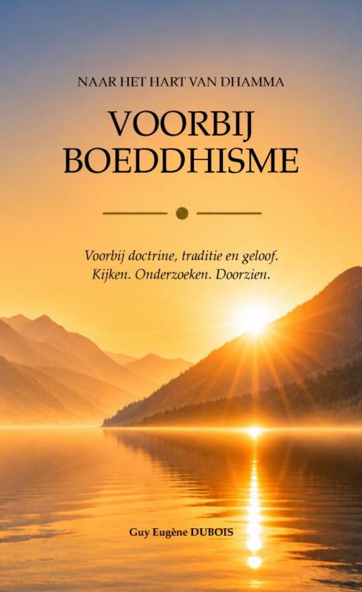 Voorbij Boeddhisme Voorbij Boeddhisme