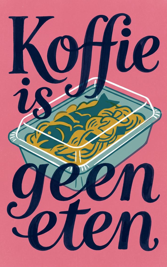 Koffie is geen eten