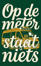 Op de meter staat niets