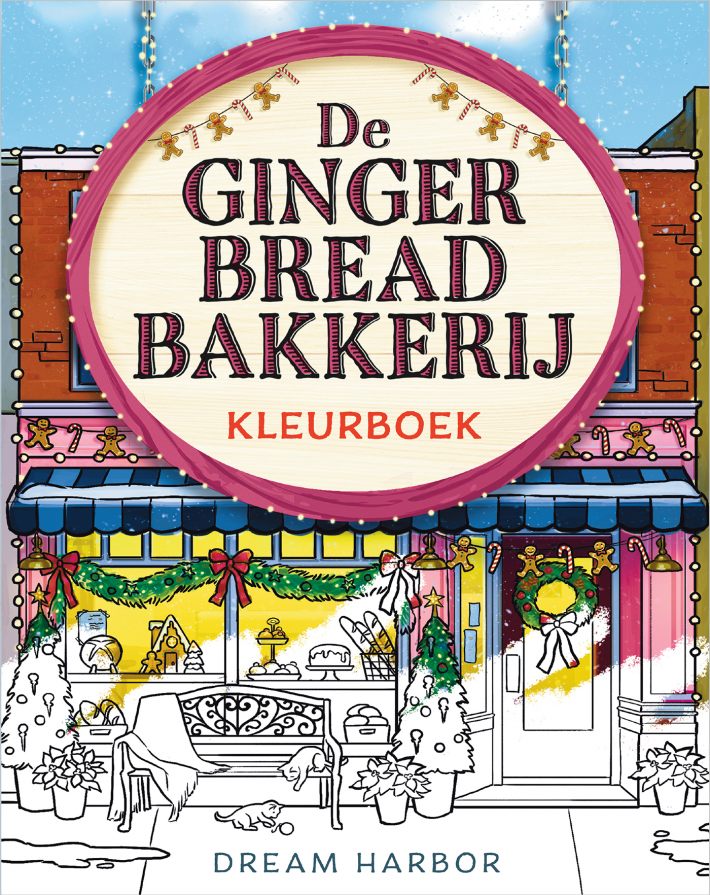 De Gingerbread Bakkerij-kleurboek De Gingerbread Bakkerij-kleurboek