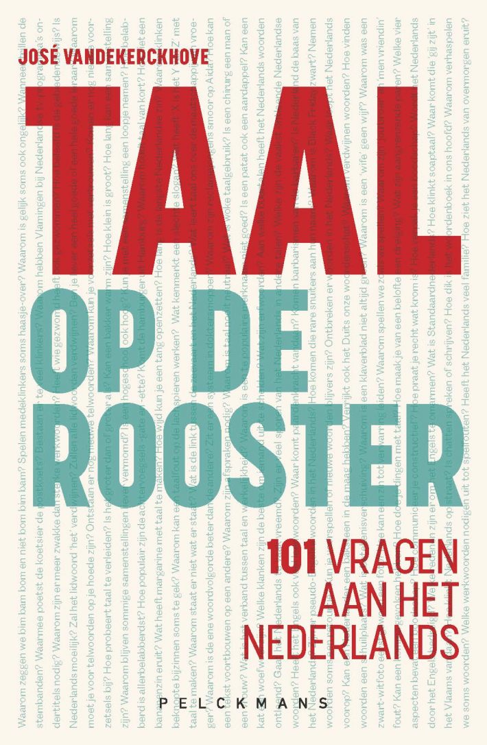 Taal op de rooster