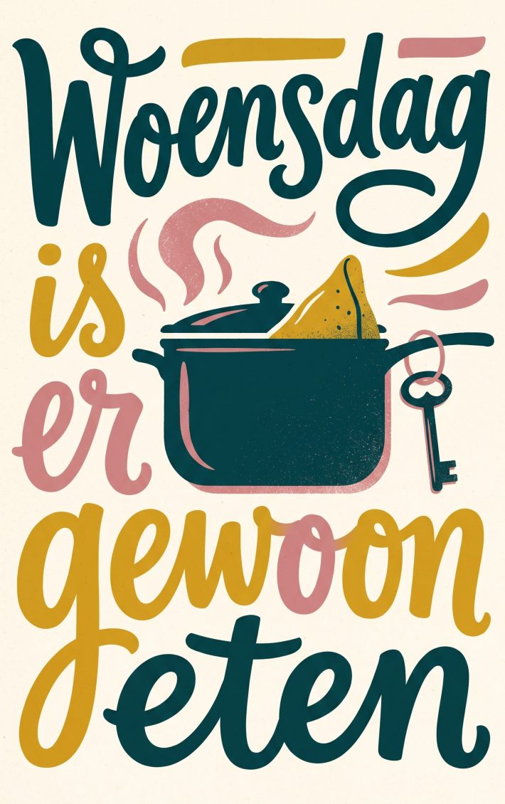 Woensdag is er gewoon eten
