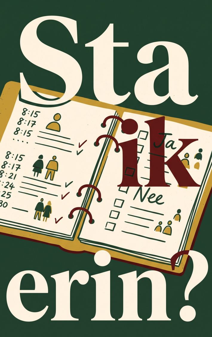 Sta ik erin?