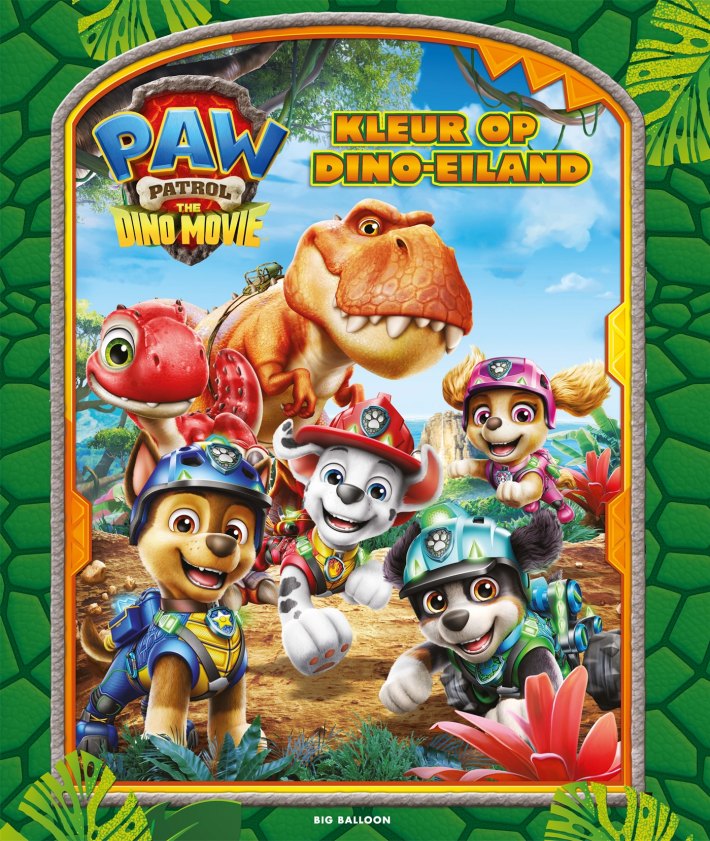 PAW Patrol movie Kleur op Dino-eiland PAW Patrol movie Kleur op Dino-eiland