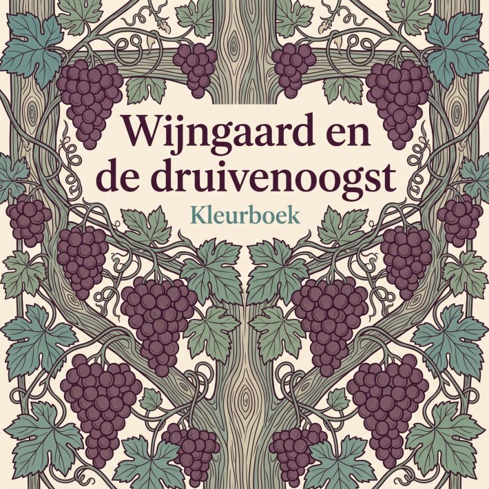 Wijngaard en de druivenoogst