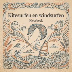Kitesurfen en windsurfen