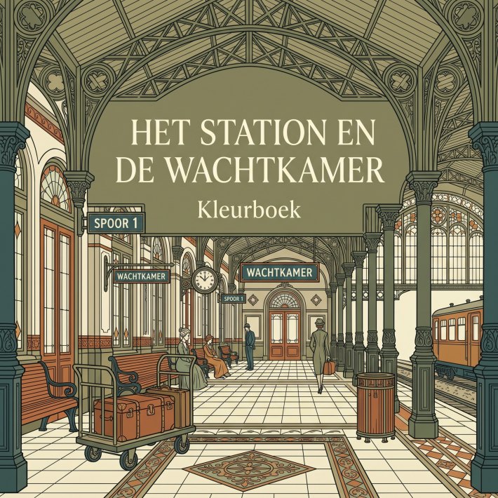 Het station en de wachtkamer