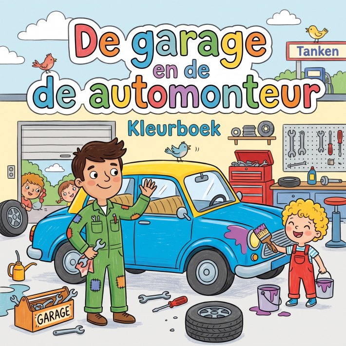 De garage en de automonteur