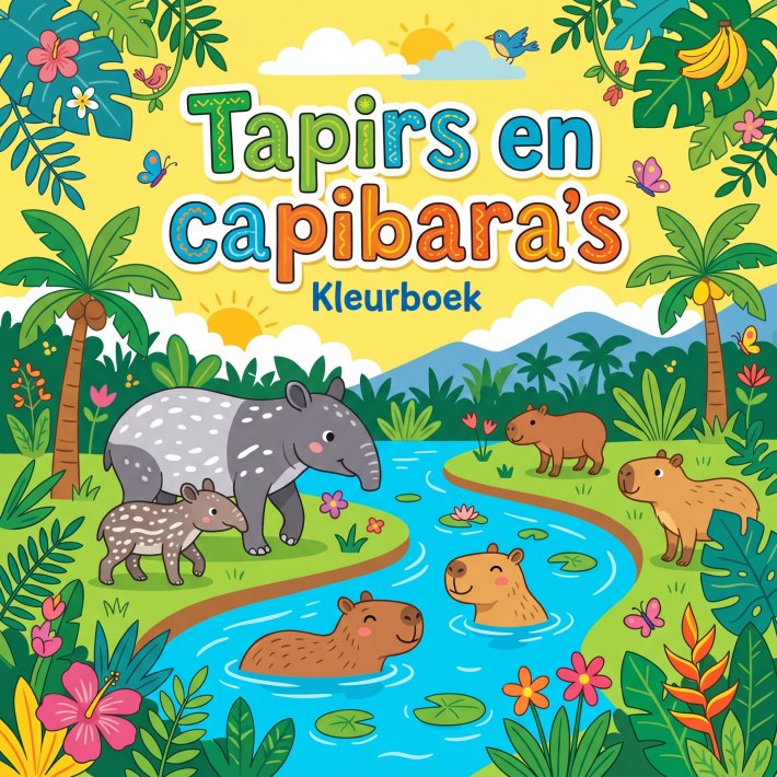 Tapirs en capibara's