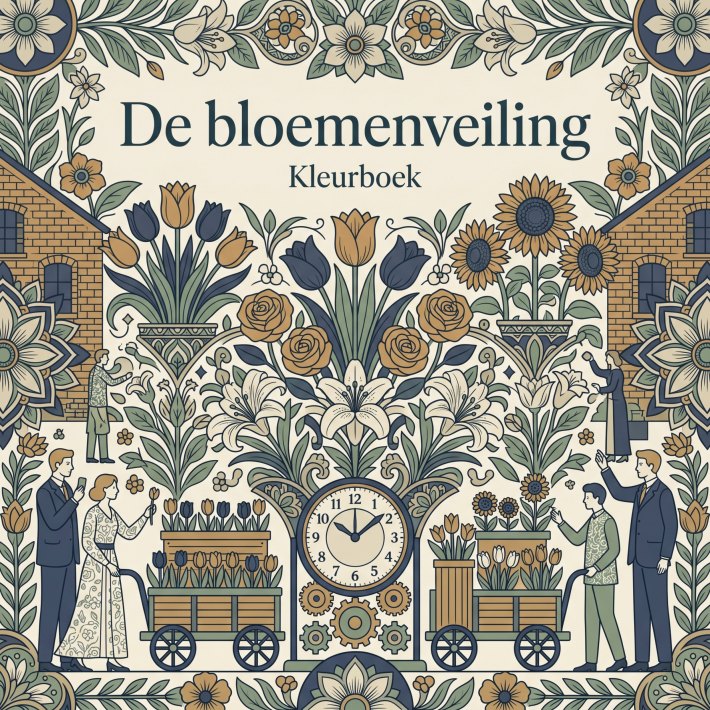 De bloemenveiling