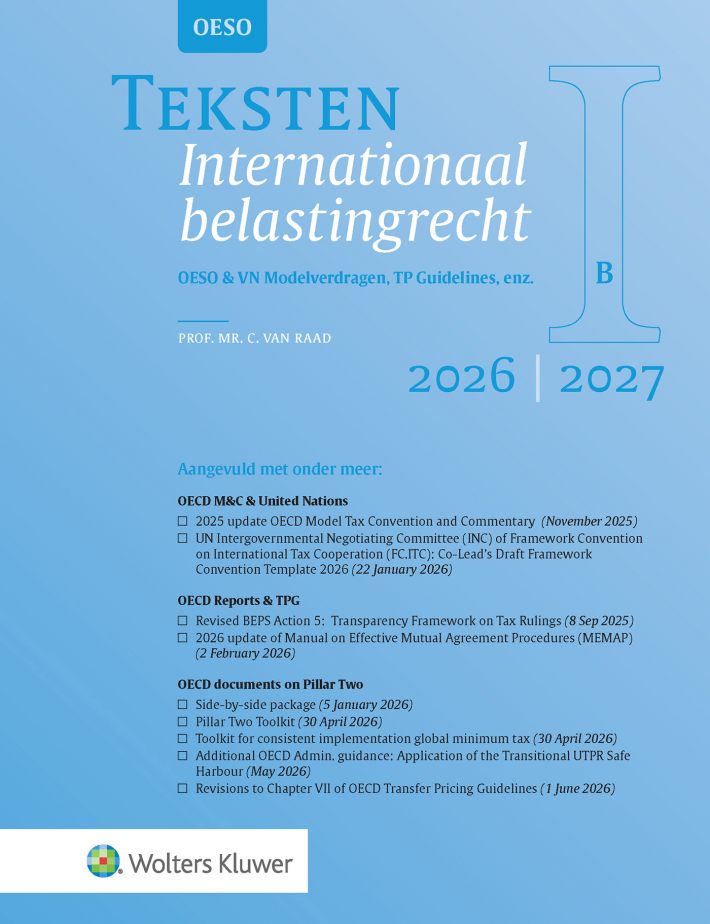Teksten Internationaal belastingrecht