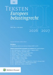 Teksten Europees belastingrecht