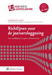 Richtlijnen voor de jaarverslaggeving, middelgrote en grote rechtspersonen 2027