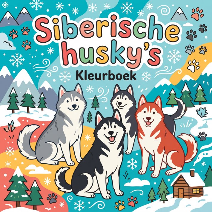 Siberische husky's