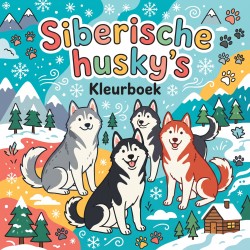 Siberische husky's